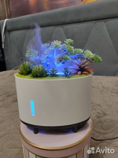 Увлажнитель воздуха с Bluetooth колонкой (ночник)