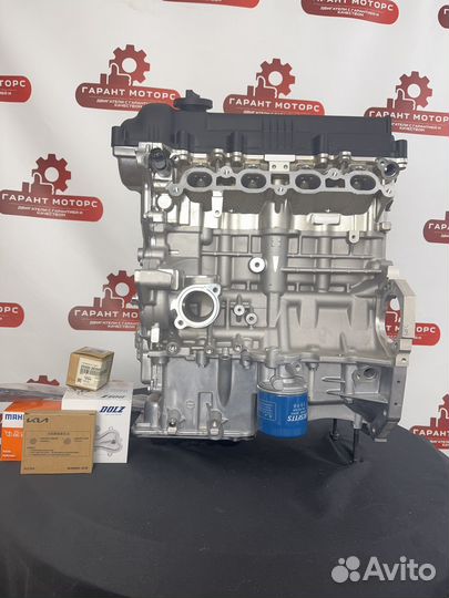 Новый двигатель(мотор) Hyundai Solaris/Kia Rio 3