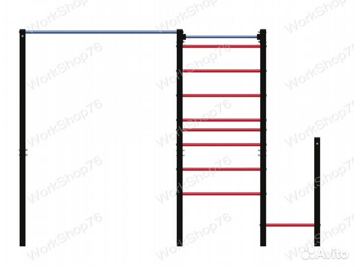 Уличные тренажеры спорткомплекс турники качели