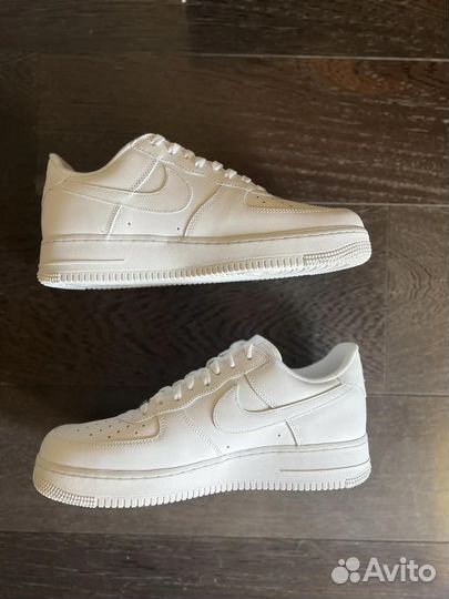 Nike air force 1 x Supreme белые