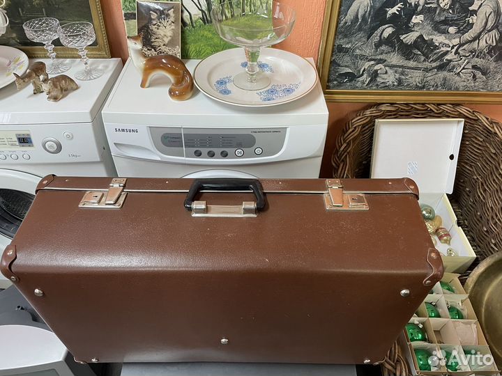 Чемодан фибровый СССР