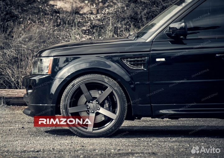 Кованые диски R23 на Range Rover Sport