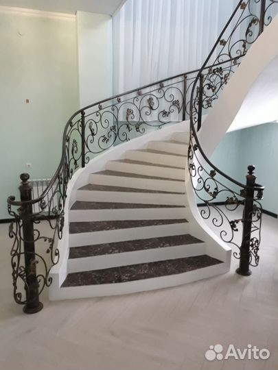 Бетонные монолитные лестницы для Вашего дома