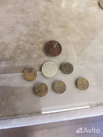 Монеты СССР разным номиналом