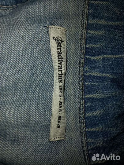 Джинсовая куртка stradivarius
