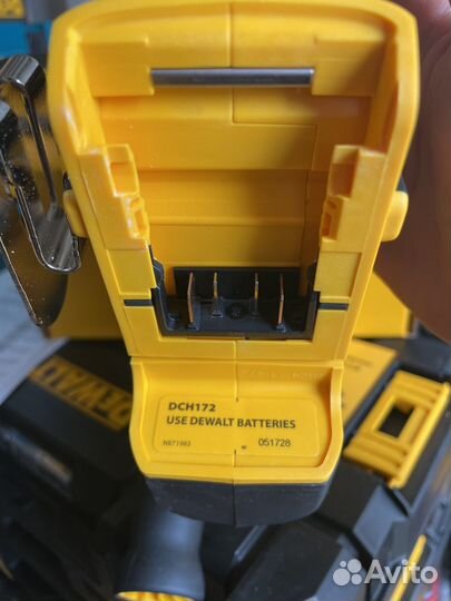 Перфоратор аккумуляторный Dewalt dch172n 20V