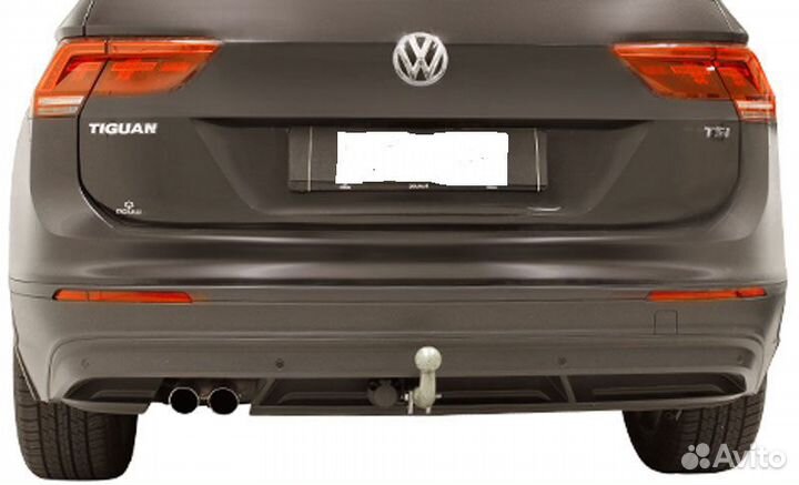 Фаркоп (тсу,прицепное) на Volkswagen Tiguan