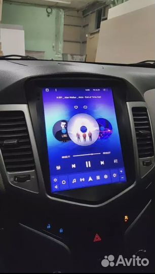 Chevrolet Cruze tesla android teyes магнитола