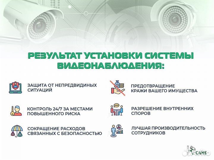 Хит камера видеонаблюдения R-cams-IPS5-IMX335-VR