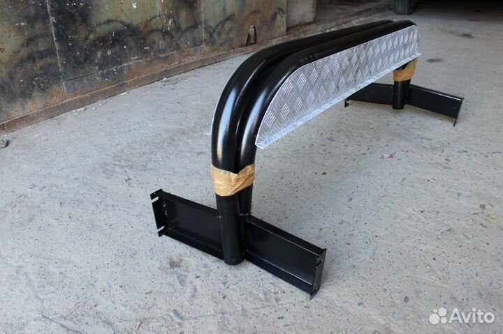 Подножки УАЗ Хантер Барс с алюм. накладкой