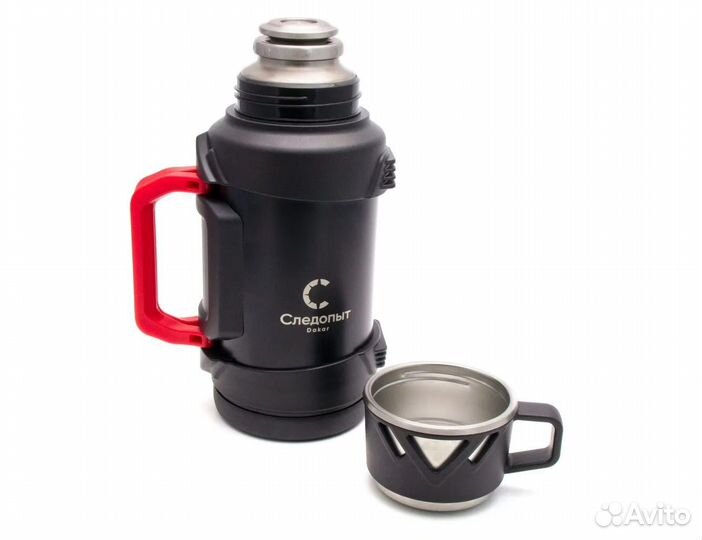 Термос 1.5 литра следопыт-safari dakar новый