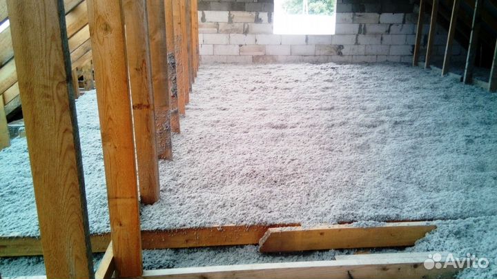 Утеплитель эковата EcoFiber в Динской