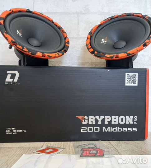 Новые Dl audio Gryphon Pro 200 Midbass