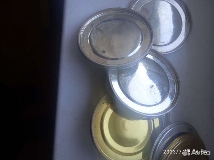 Крышки закаточные