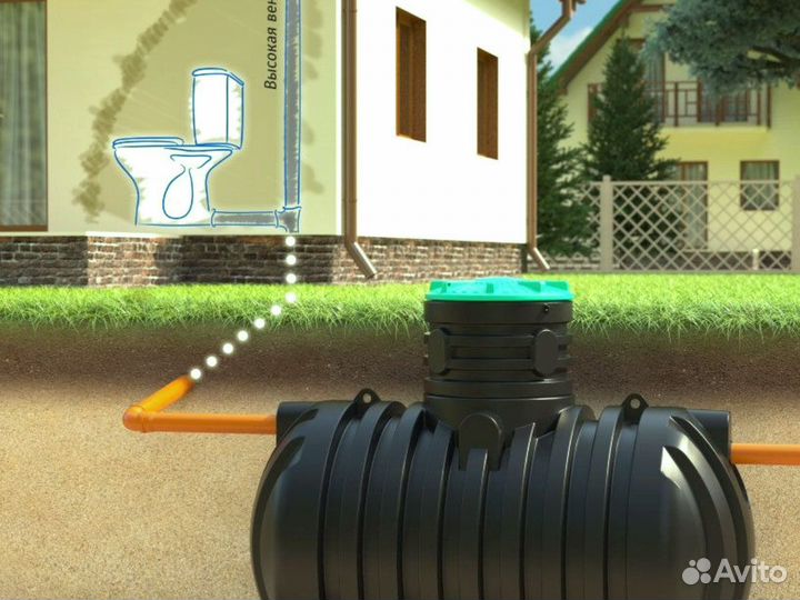 Септик био Дека 3 биологический