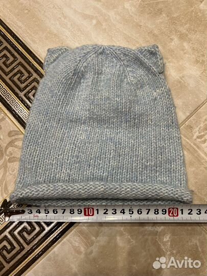 Комплект шапка и шарф для девочки