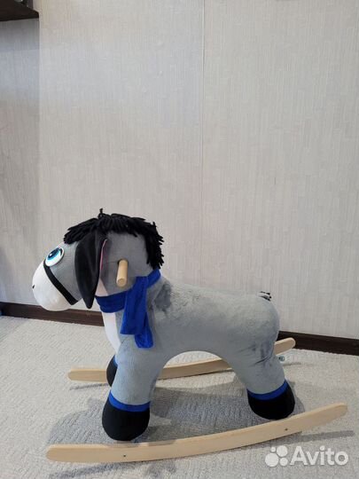 Детская качалка ослик