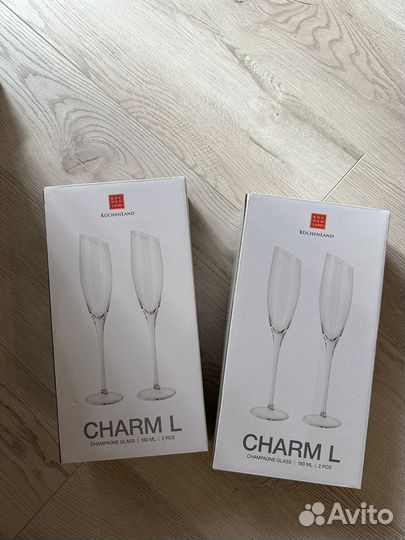 Бокалы для шампанского kuchen land