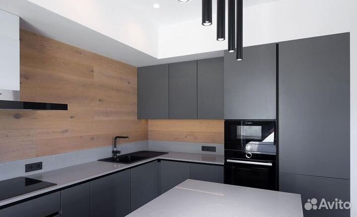 Кухонный гарнитур с островом