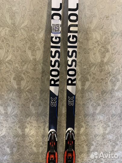 Продам беговые лыжи Rossignol с креплениями