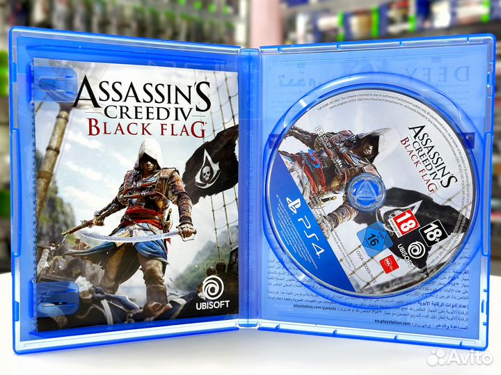Assassin’s Creed 4 (IV) Черный флаг (PS4) Б/У