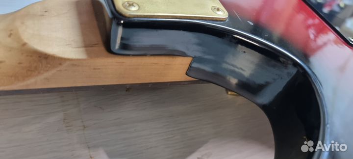 Anboy ST Super Strat Red корея стратокастер