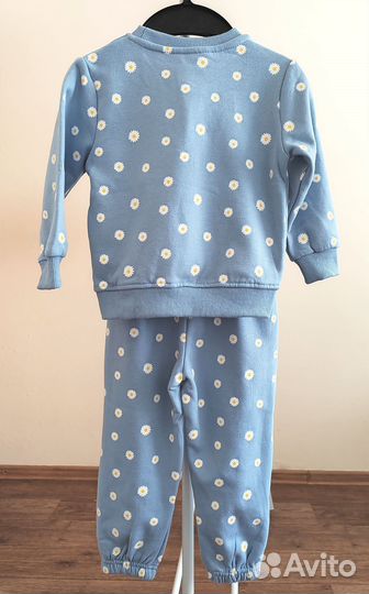 Тёплый костюм для девочки hm 92, 98, 104, 110, 116