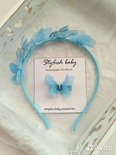 Ободок для волос ручной работы 