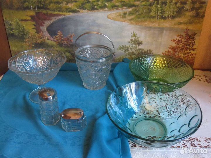 Тарелки, вазы и салатницы СССР. Винтаж