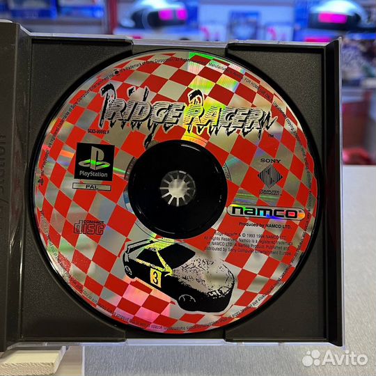 Ridge racer value series PS1 лицензия