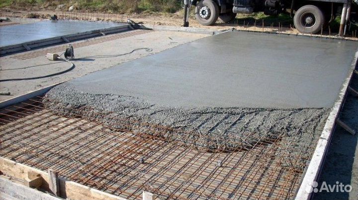 Бетон для заливки фундамента