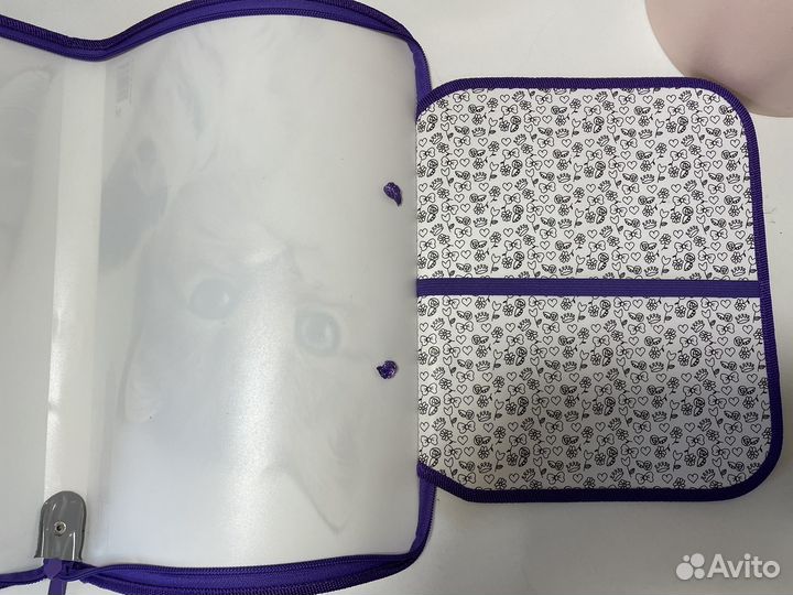 Папка для труда a4с ручками