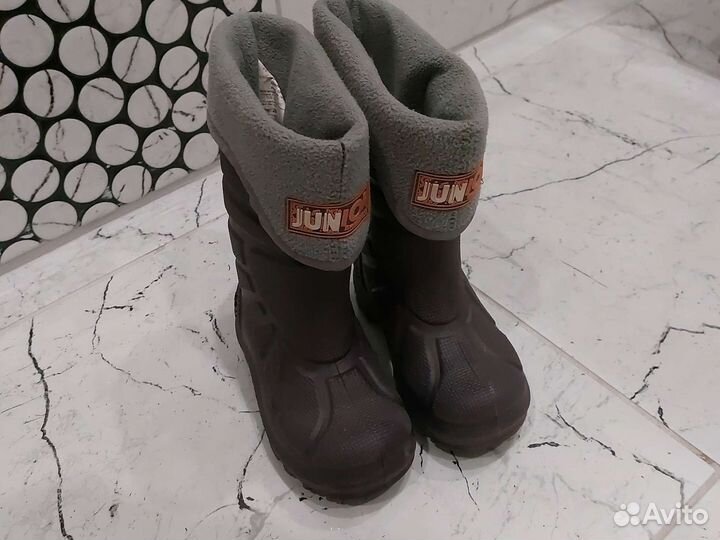 Сапоги резиновые утепленные