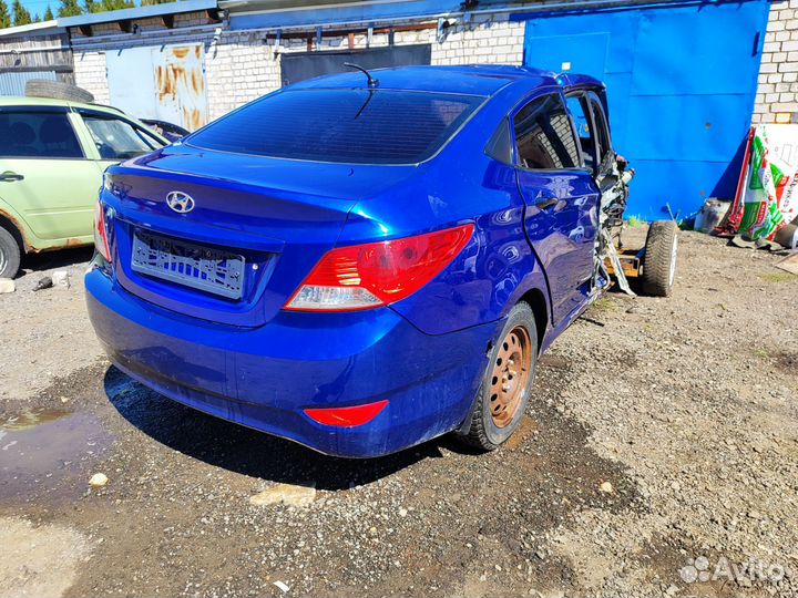 В разборе Hyundai solaris 1, 2013г.в., 1.4, 5ст