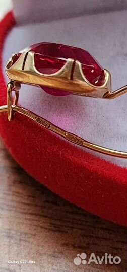 Золотые серьги СССР 583, 5.91грамм