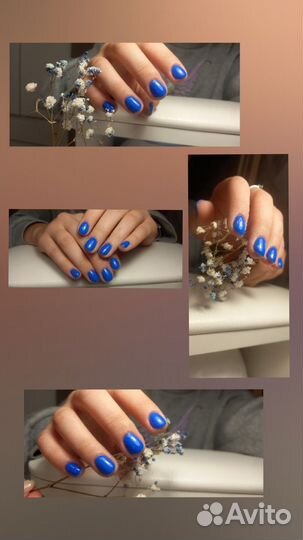 Маникюр наращивание