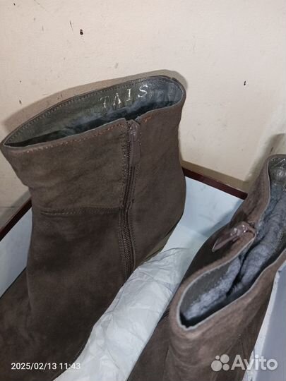 Полусапоги женские зимние