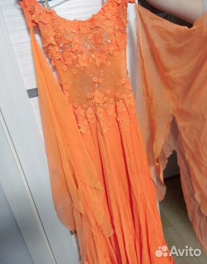 Платье для бальных танцев стандарт 44-46