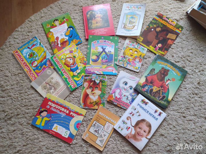 Обучалки,развивающие книги для дошкольников