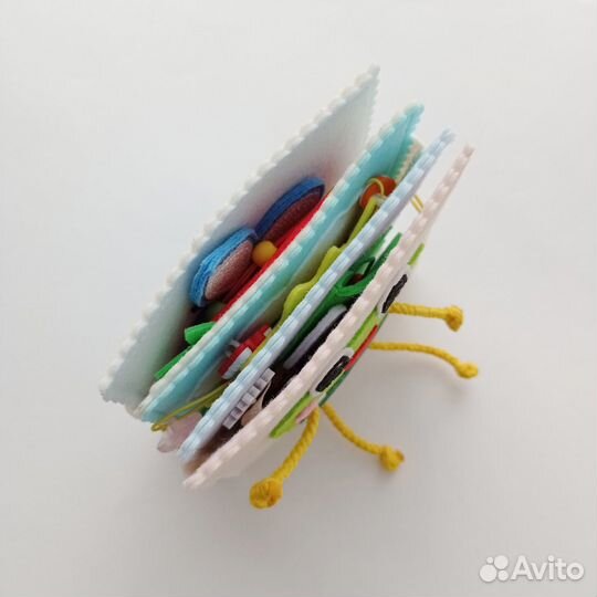 Книжка игрушка из фетра с 6 месяцев