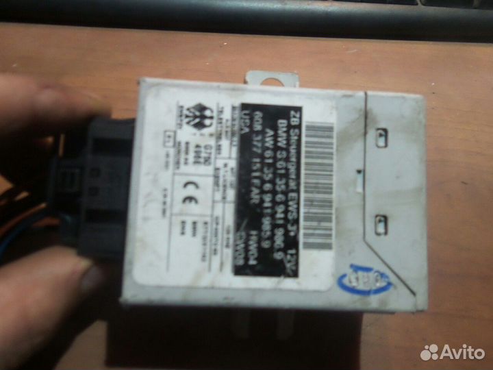 Блок управления иМмобилайзер mini cooper R50 R52