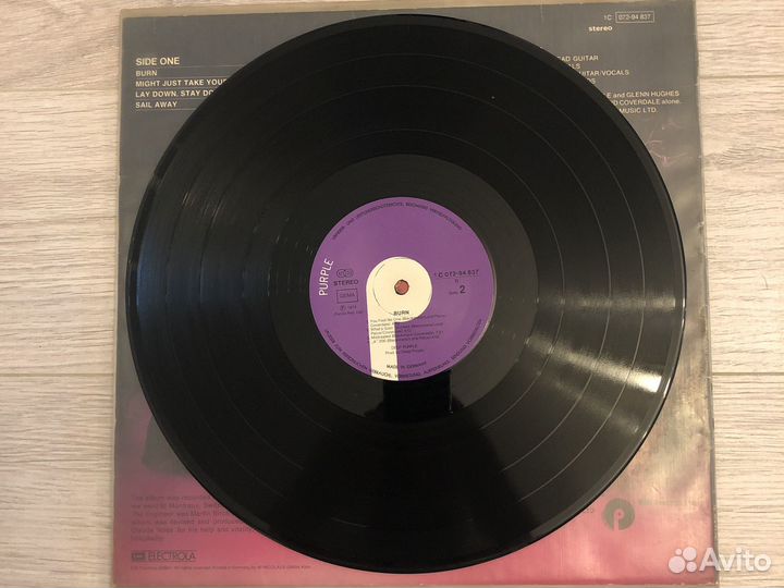 Виниловая пластинка Lp Deep purple - Burn