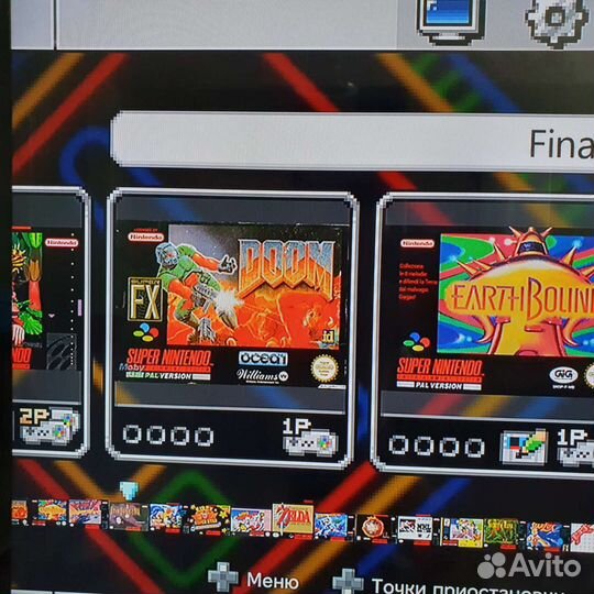 Игровая приставка super nintendo