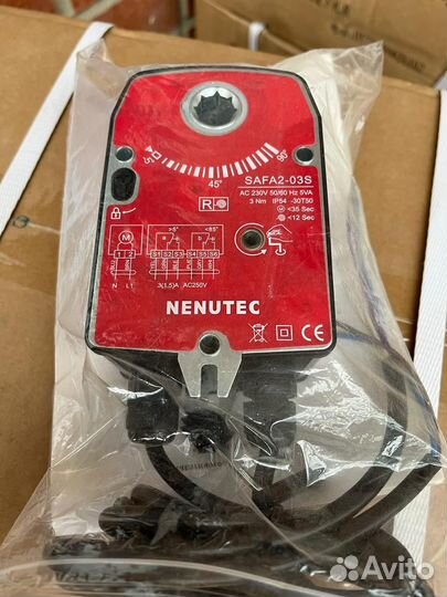 Электропривод для клапана nenutec nanotec