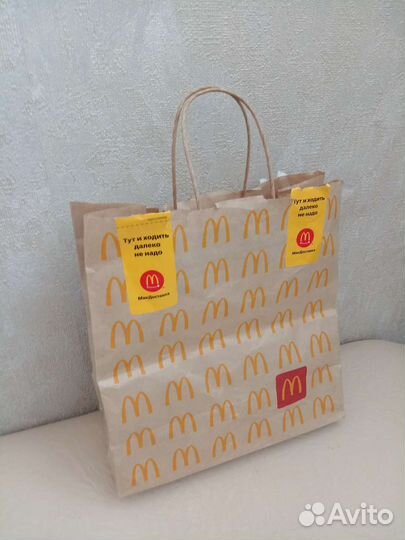 Пакет от McDonald's original