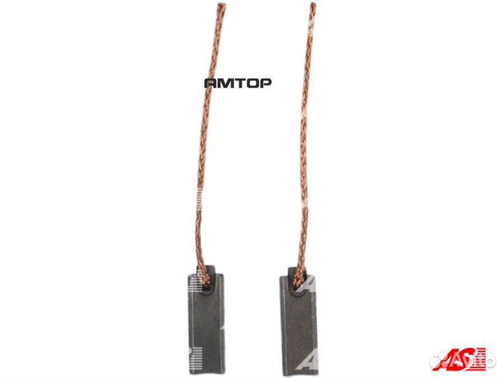 AS BX213 Щетка генератора/стартера 2 шт. VAG yeti