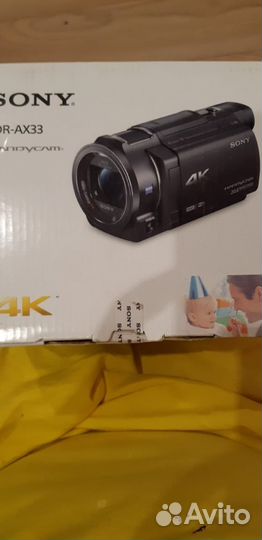 Видеокамера Sony FDR-AX33 4к