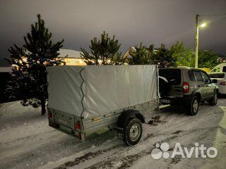 Тент для легкового прицепа