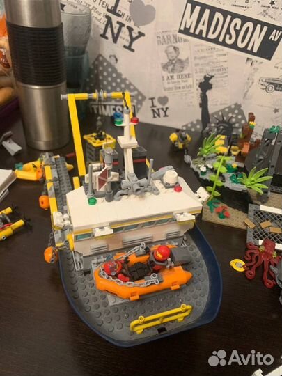 Lego корабль джунгли