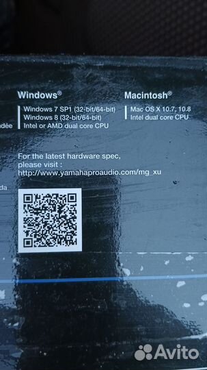 Микшерная консоль yamaha MG10XU